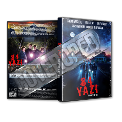 84 Yazı - Summer of 84 2018 Türkçe Dvd Cover Tasarımı